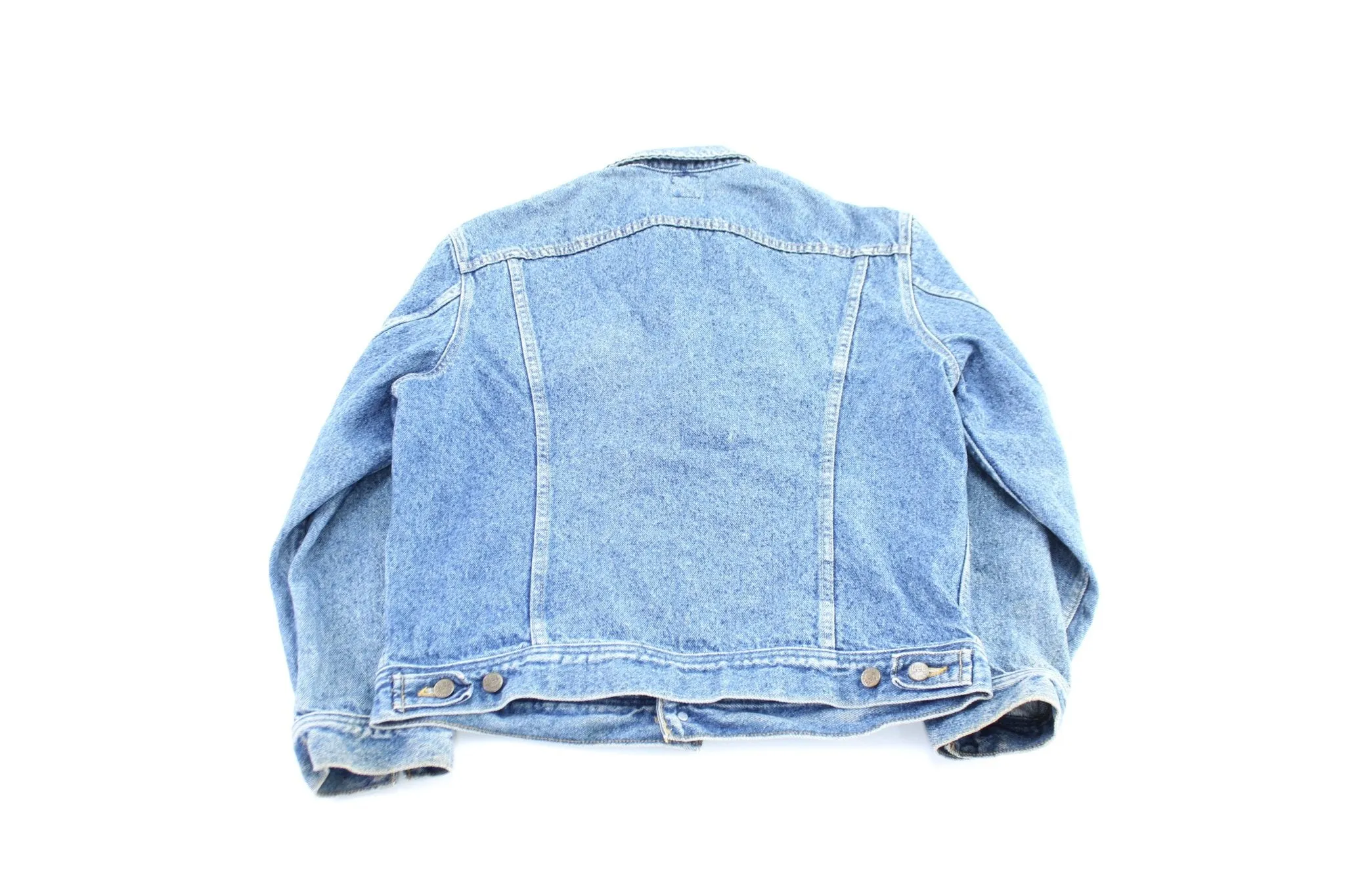 90's Lee Washed Denim Trucker Jacket