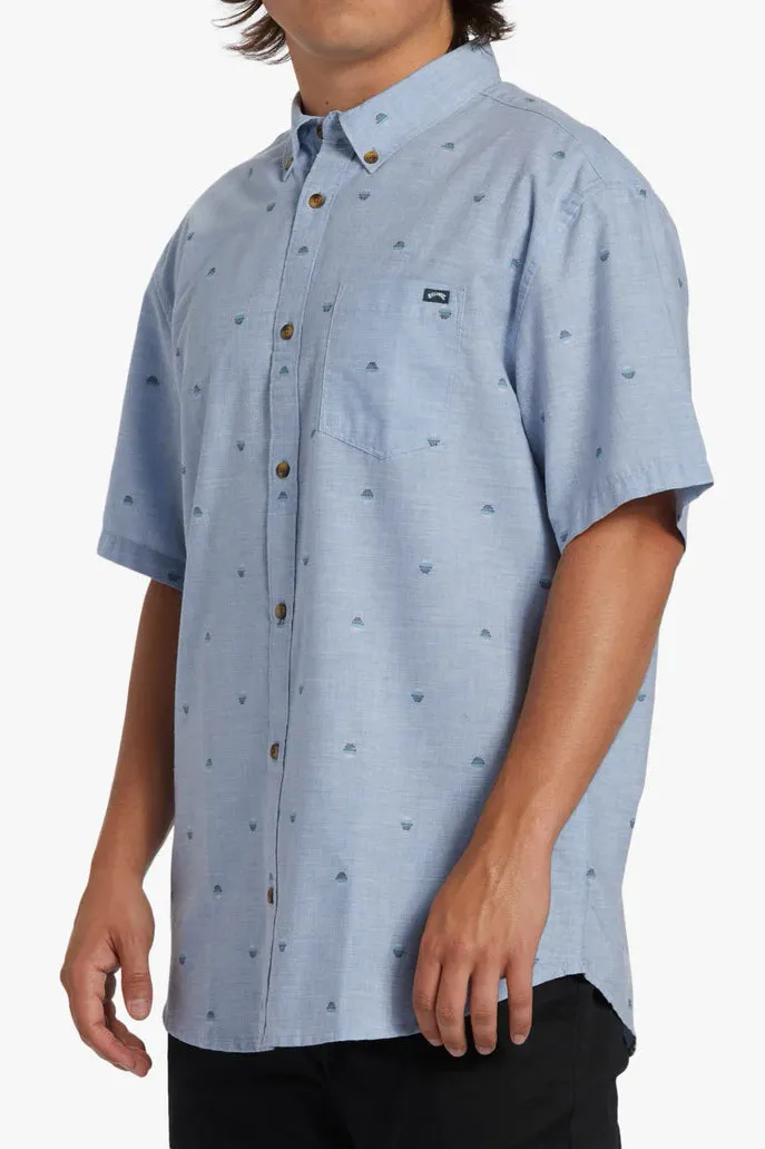 All Day Jacquard 3 S/S Woven