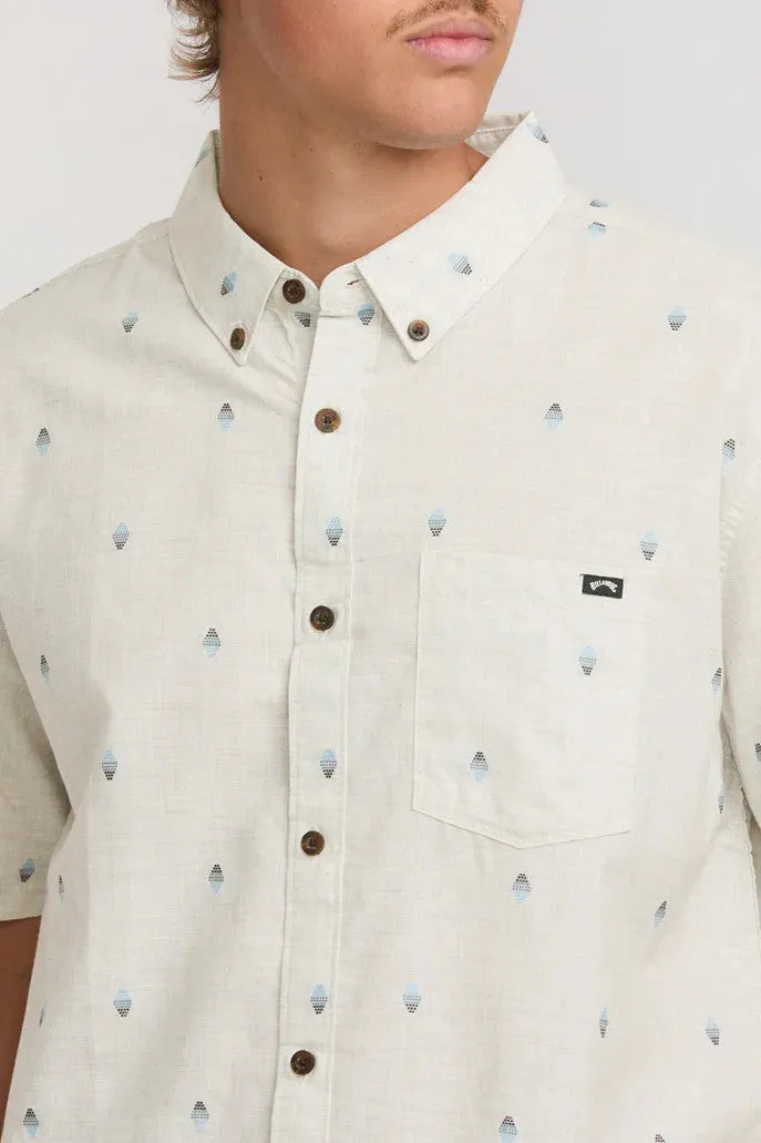 All Day Jacquard 3 S/S Woven