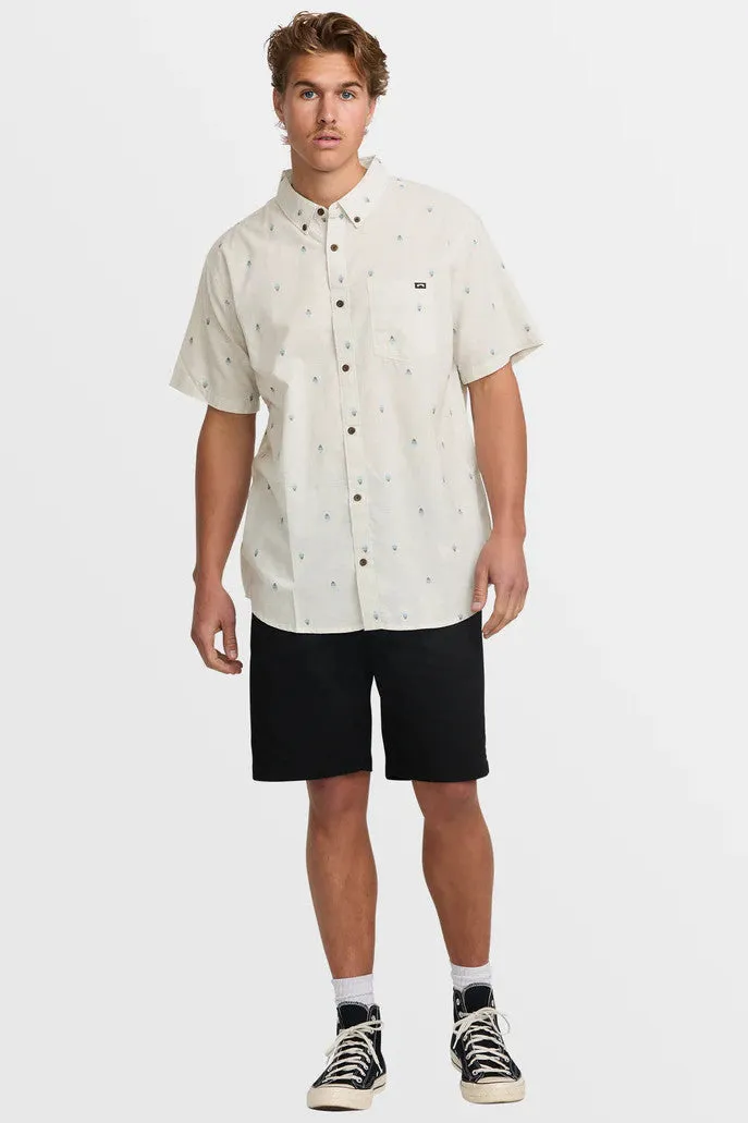 All Day Jacquard 3 S/S Woven