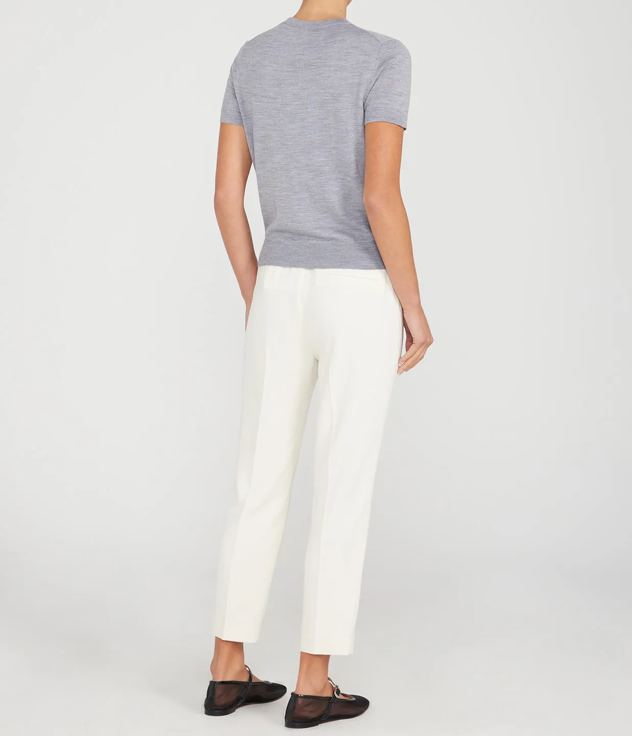 Basic Tee in Cool Heather Grey