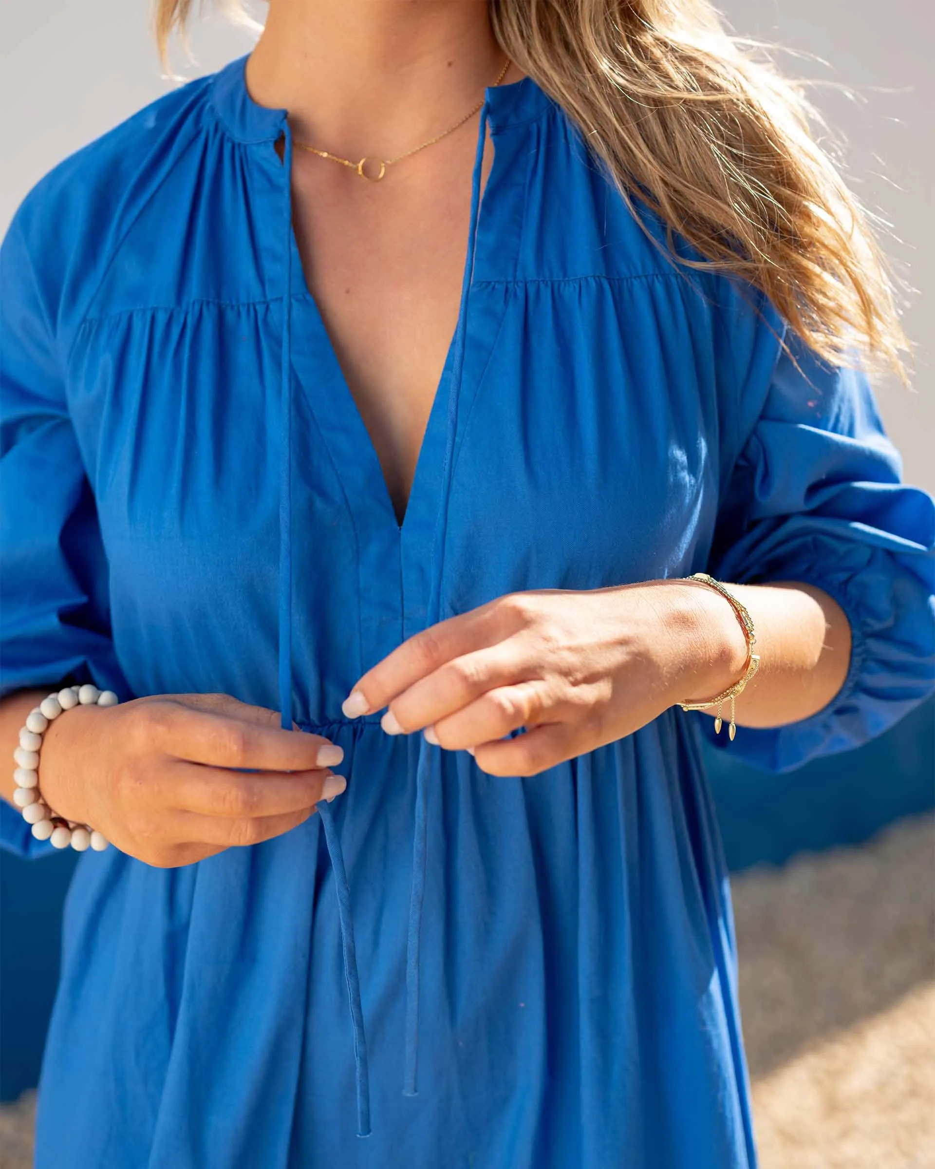 Birdie Maxi Dress | Cobalt Blue