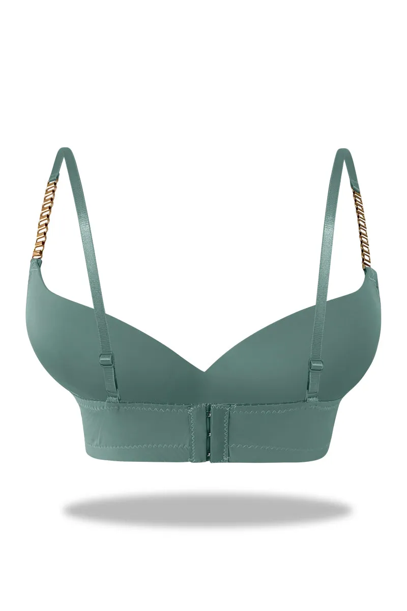 Blue Premium Padded Bra with stylish Straps