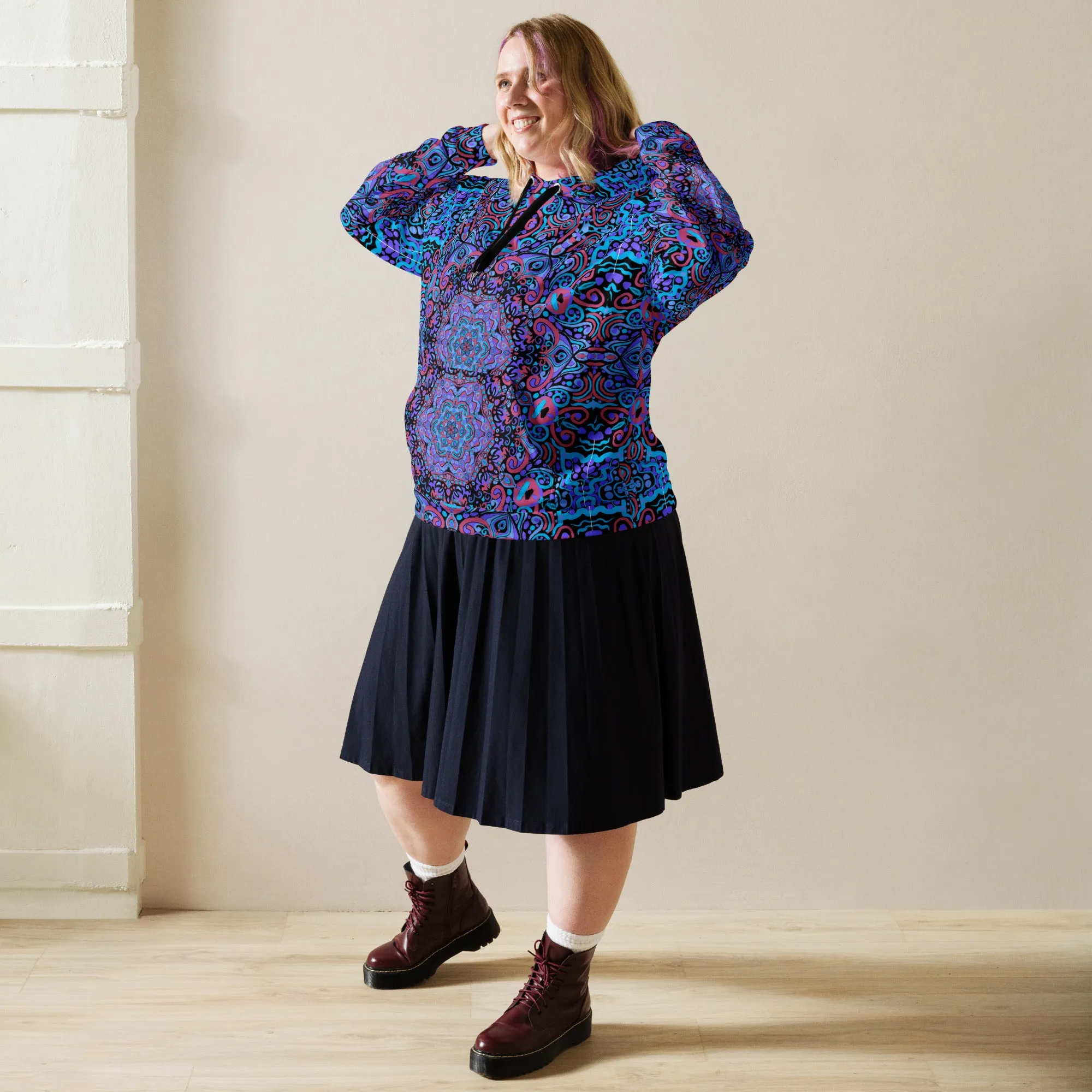 Bright Mandala Project 3 Hoodie