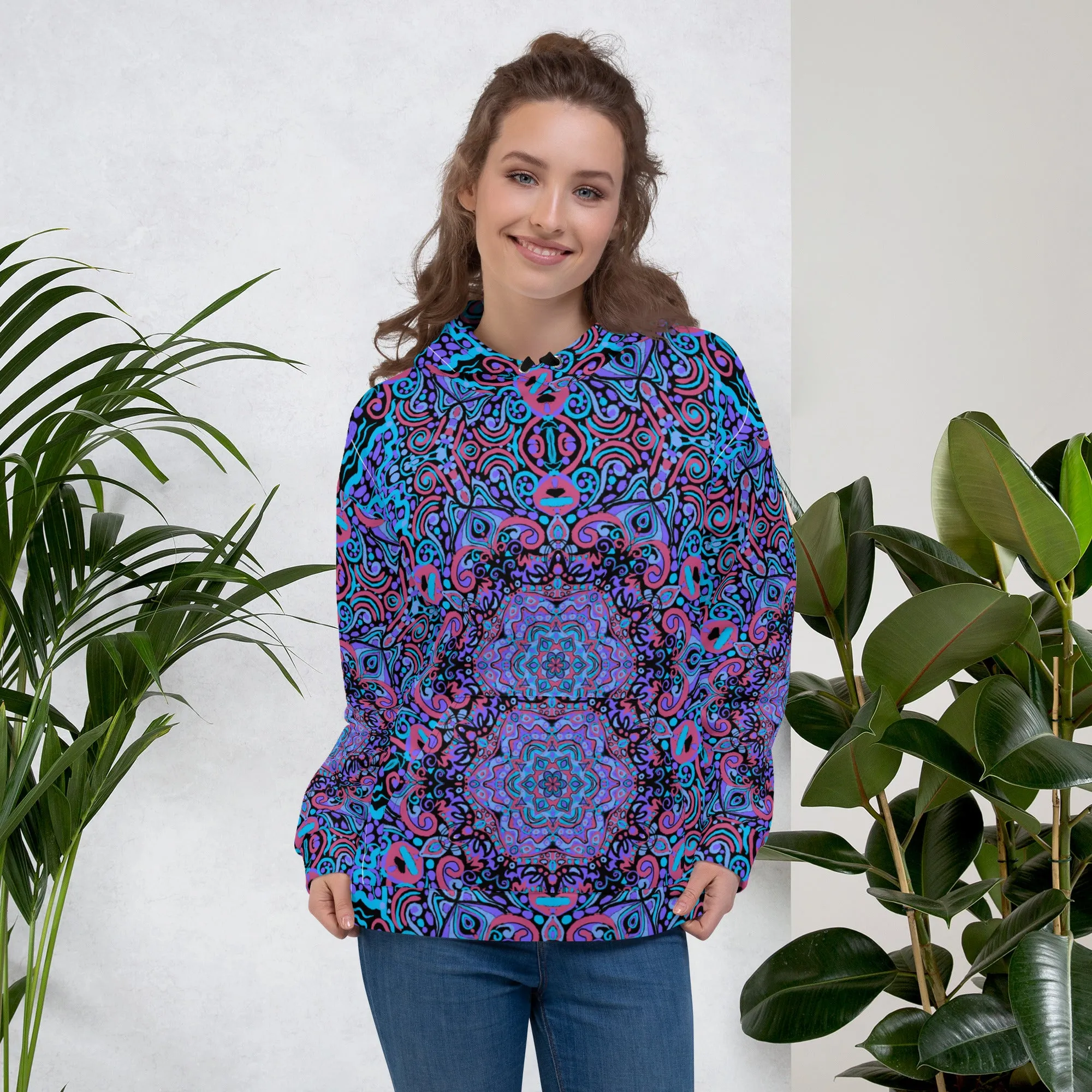 Bright Mandala Project 3 Hoodie