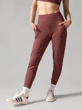 Buttery Soft BFF Jogger Pants - Rhubarb