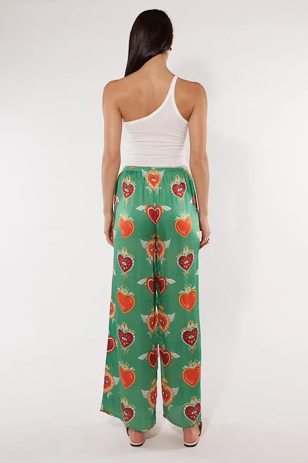 Cowgirl Surfer Bettina Pant Emerald