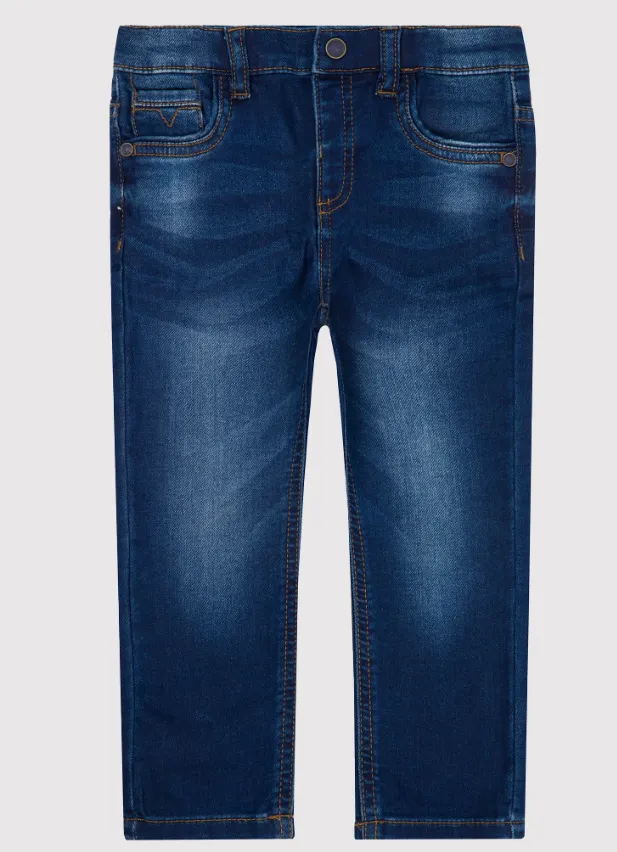 Dark Soft Denim Pants