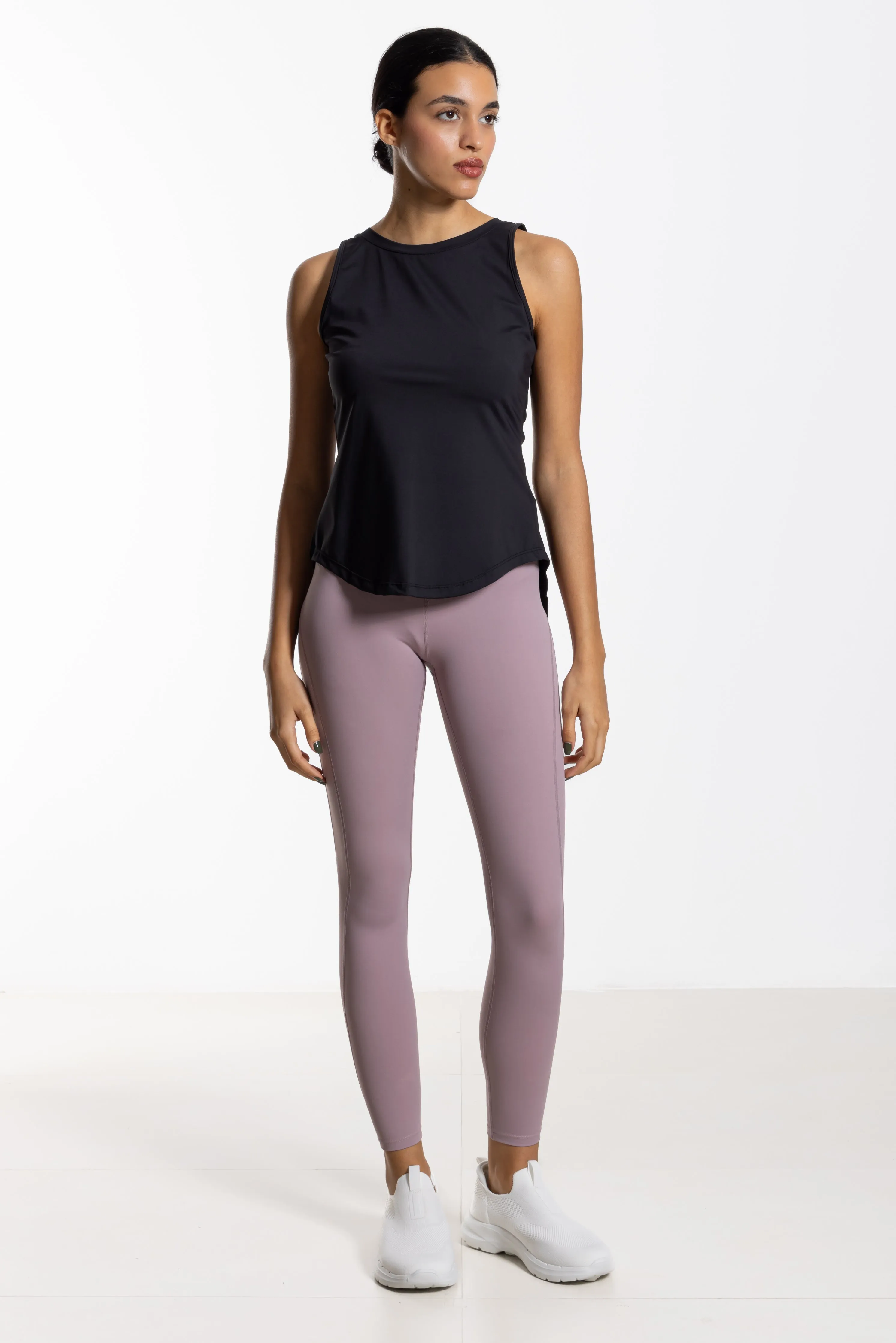 DETAILED HIGH-RISE SOFT PANT