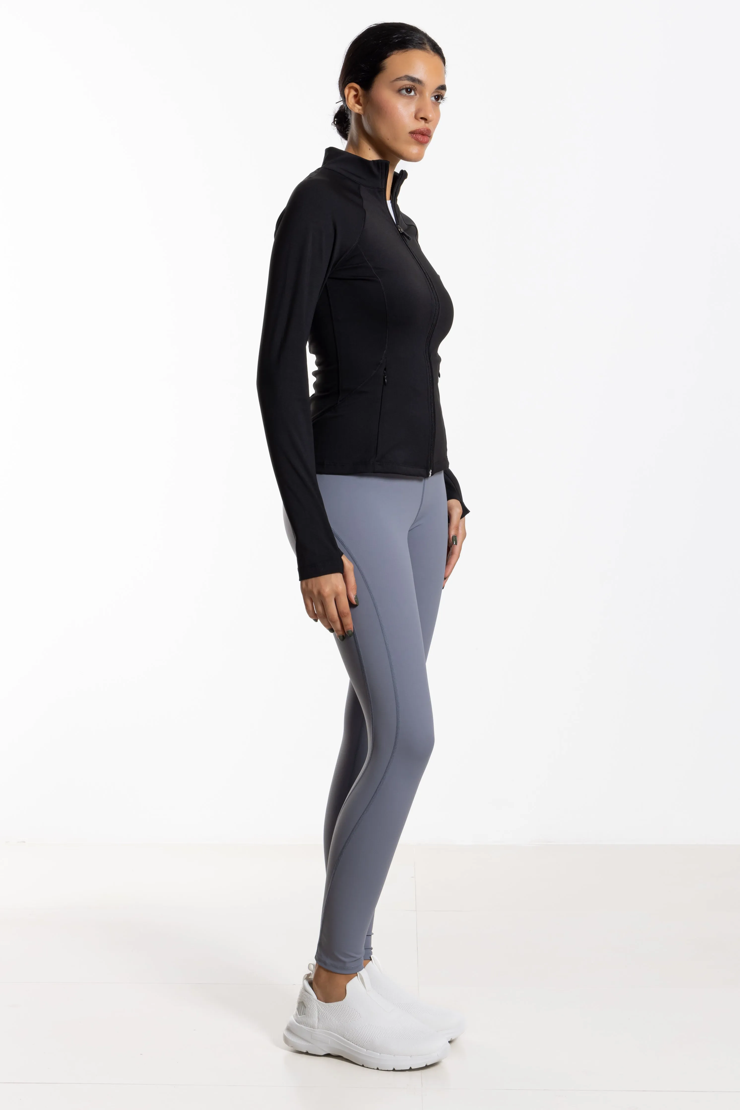 DETAILED HIGH-RISE SOFT PANT