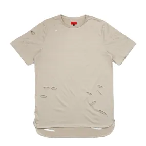 Distressed Essential Shirt - Sand
