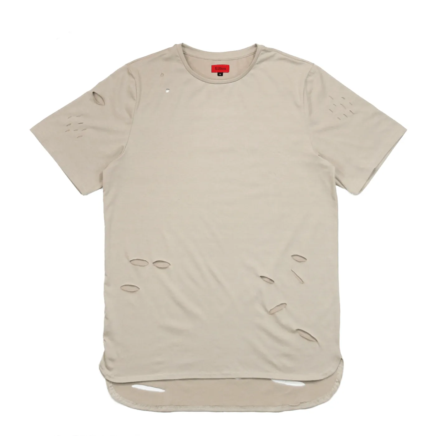 Distressed Essential Shirt - Sand