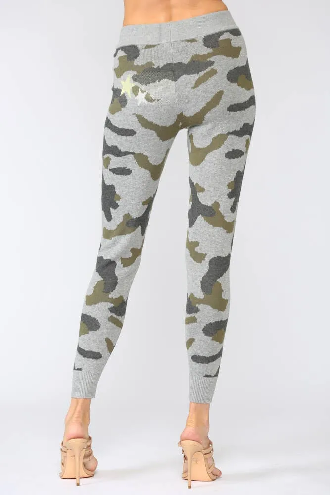 Fate Camo Knit Joggers Pants