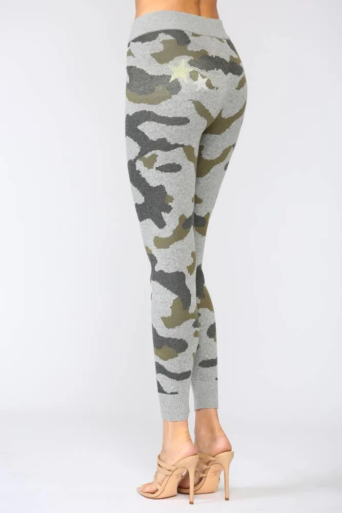 Fate Camo Knit Joggers Pants