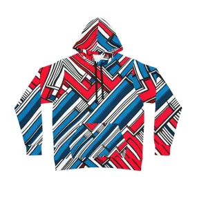 Geometric Patriot Athletic Hoodie