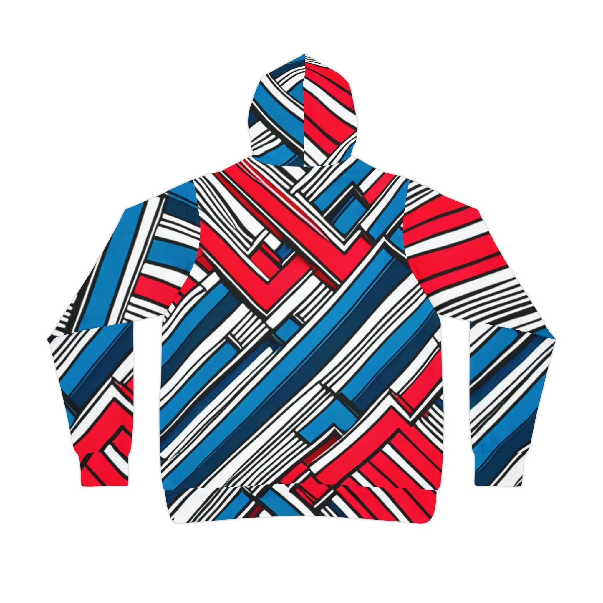 Geometric Patriot Athletic Hoodie