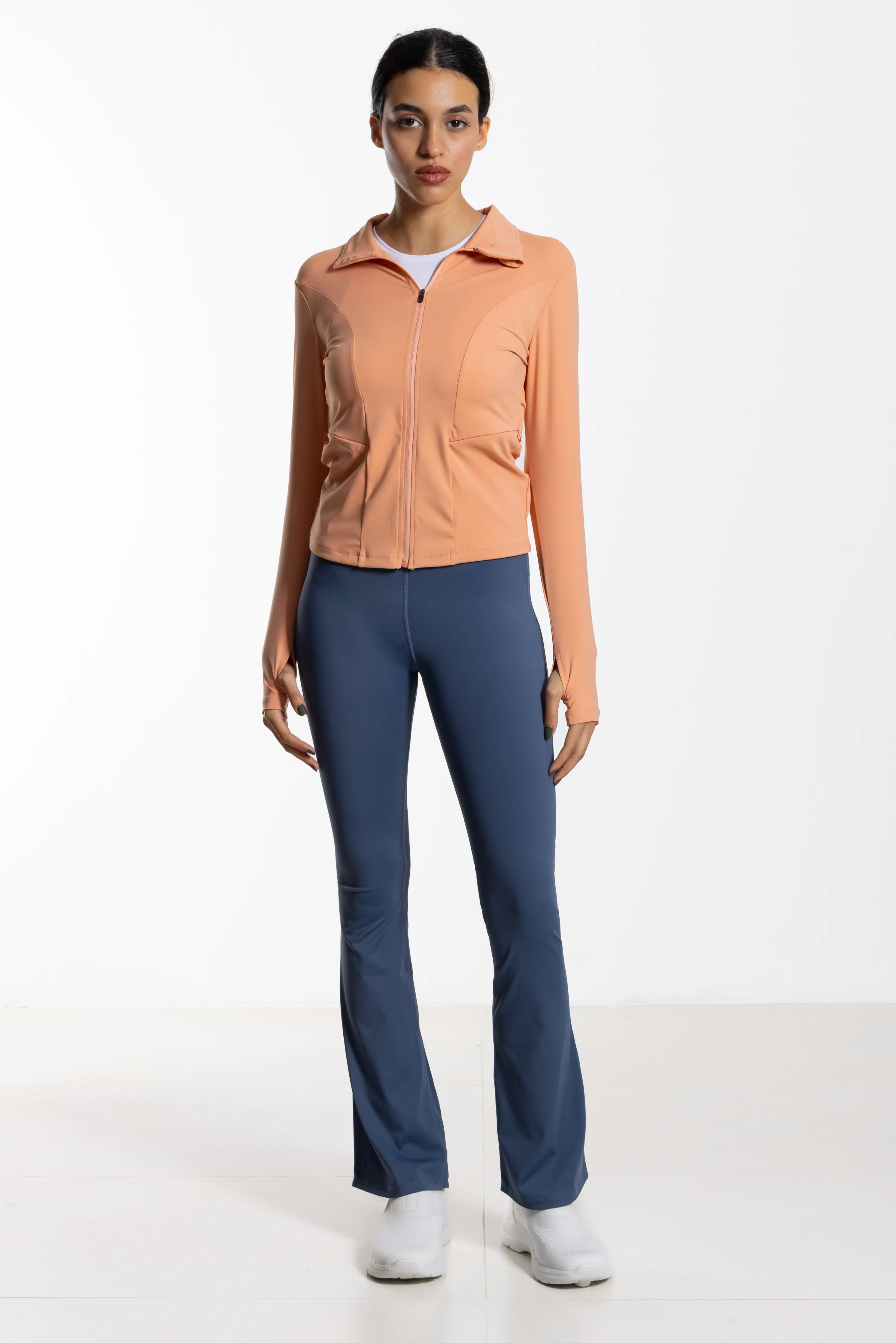 HIGH-RISE SOFT FLARED PANT