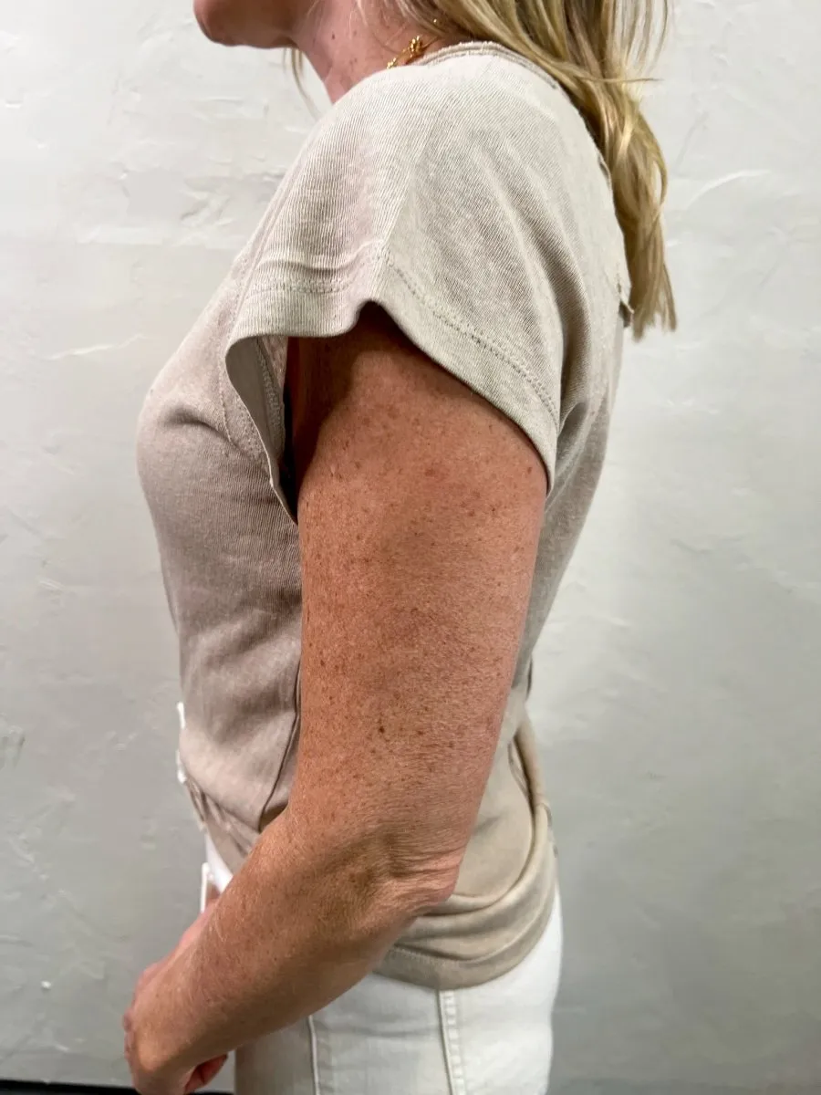 Ivy Tee - Oatmeal