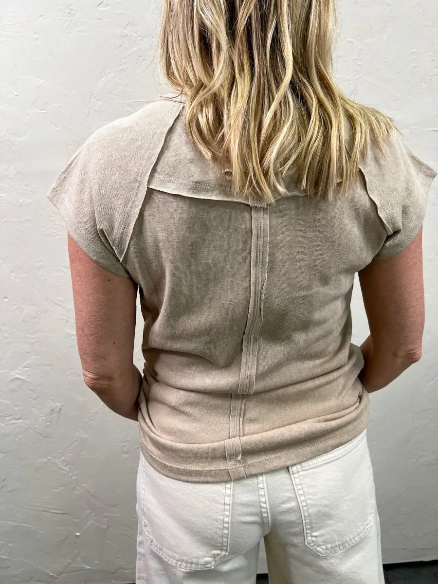 Ivy Tee - Oatmeal