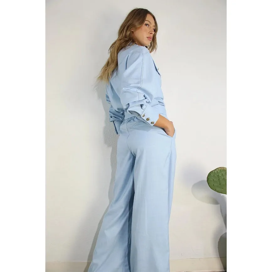 Jacket Shirts and Pants Set