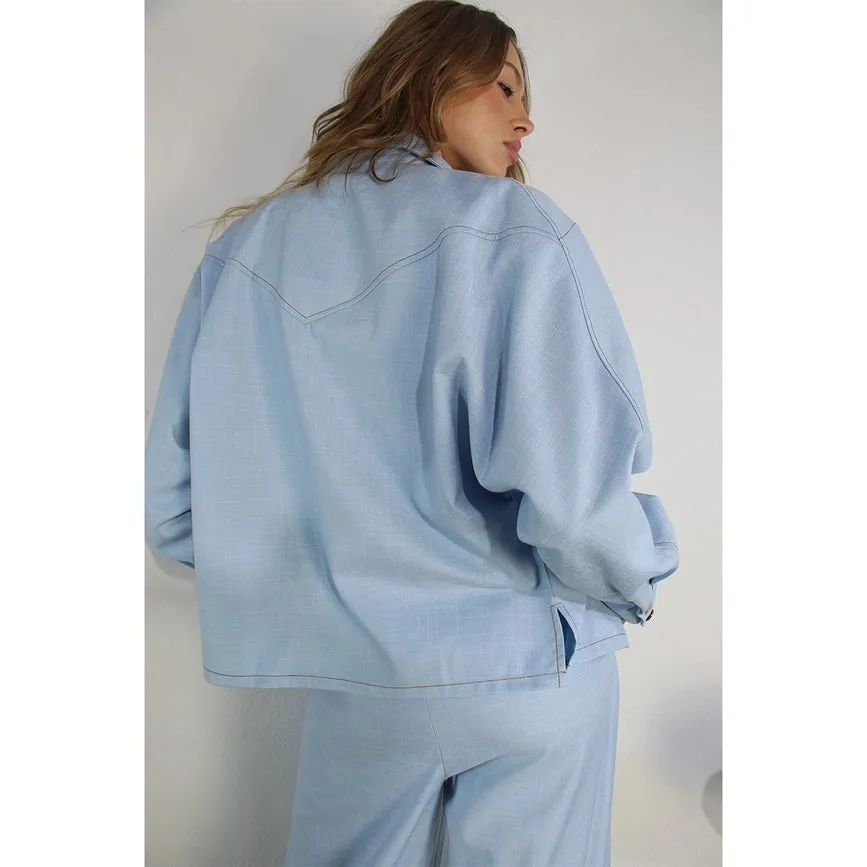 Jacket Shirts and Pants Set