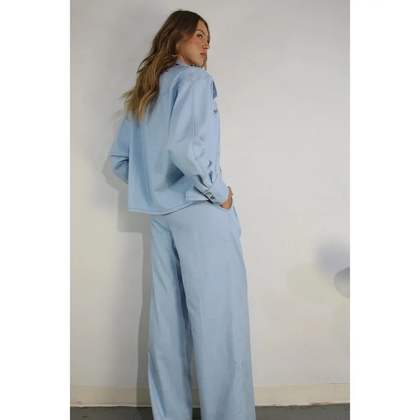 Jacket Shirts and Pants Set