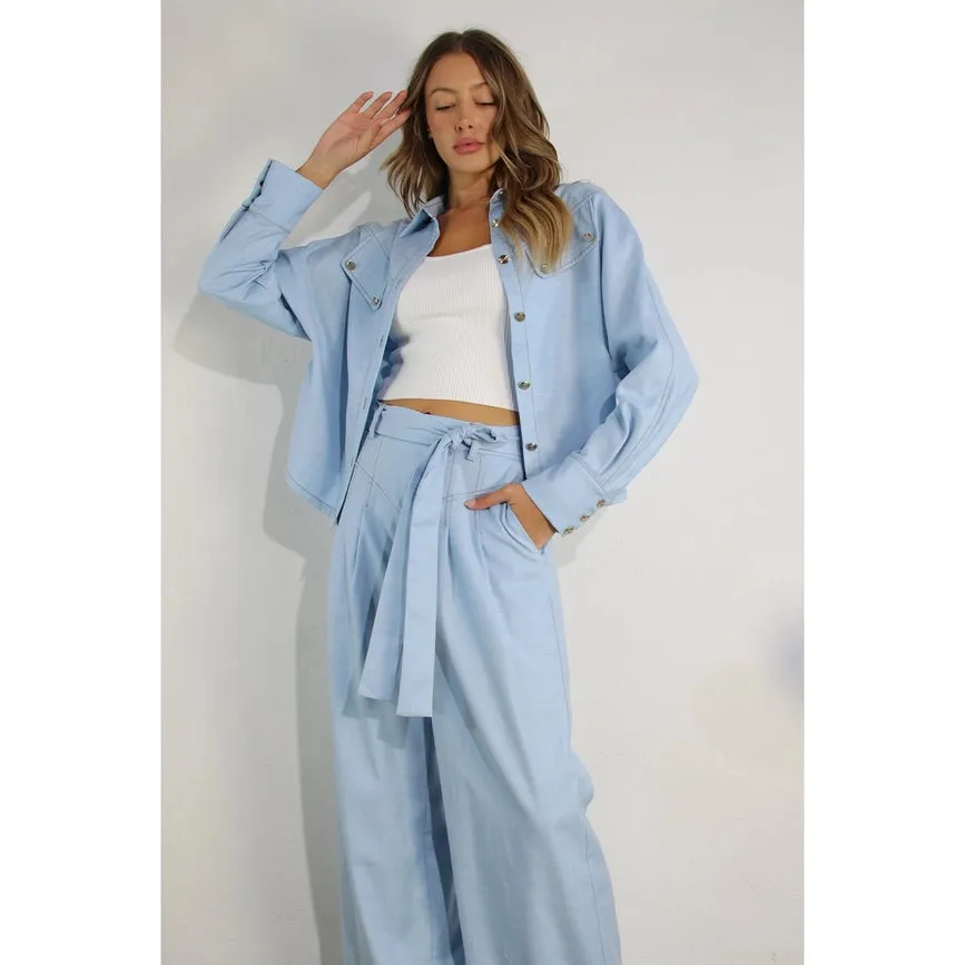 Jacket Shirts and Pants Set