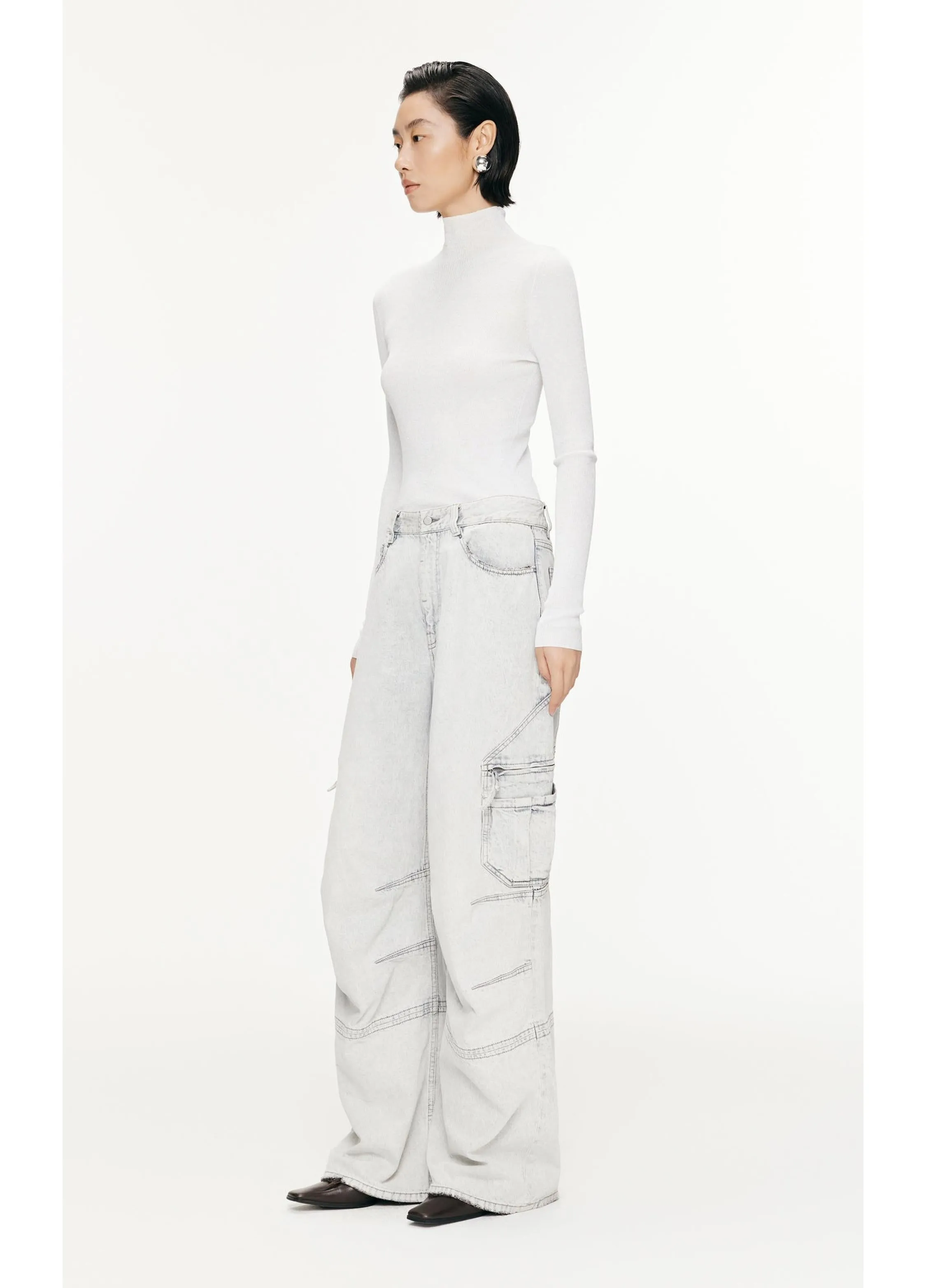 JNBY Relaxed Extra Long Cargo Jeans