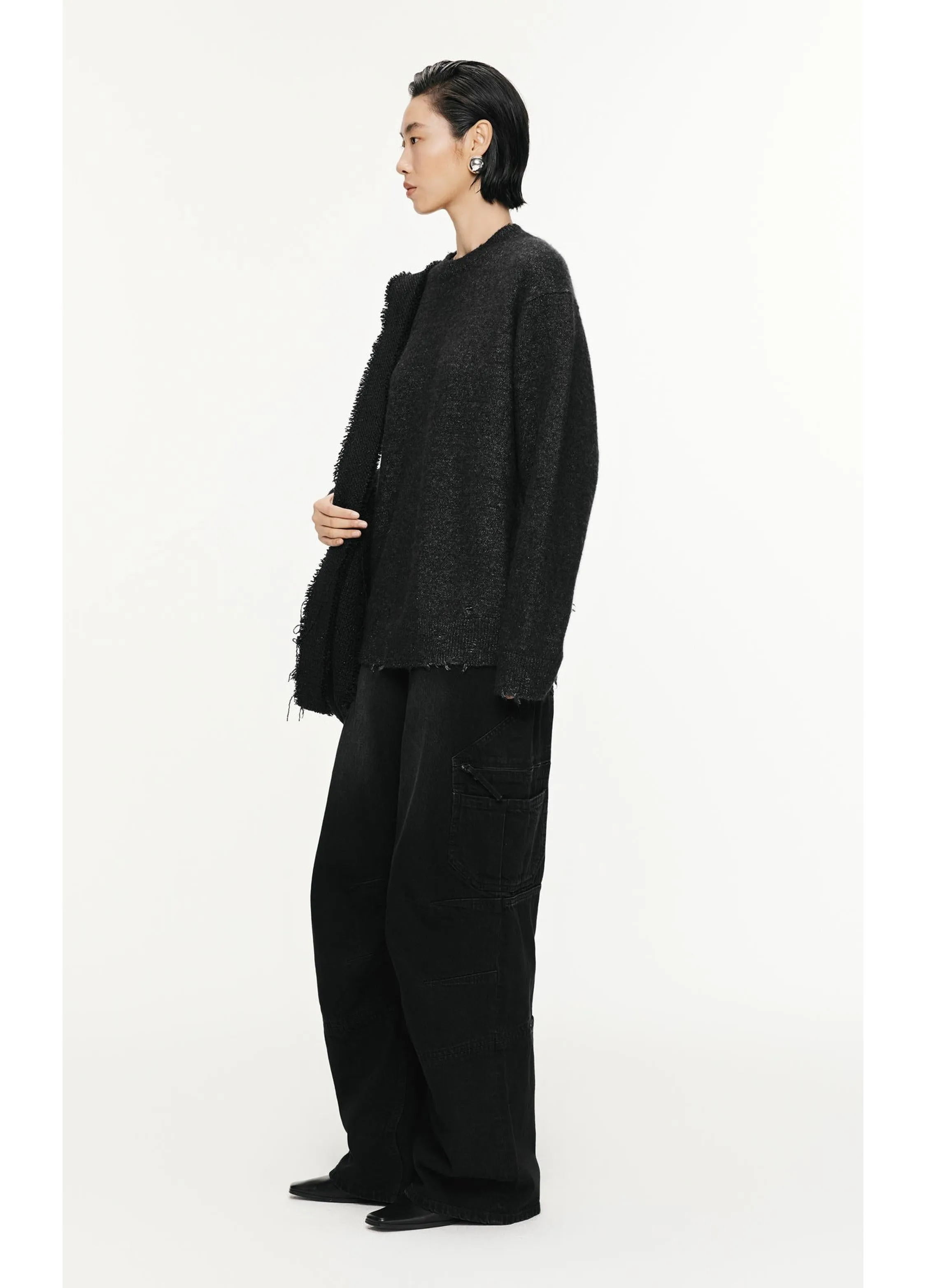 JNBY Relaxed Extra Long Cargo Jeans