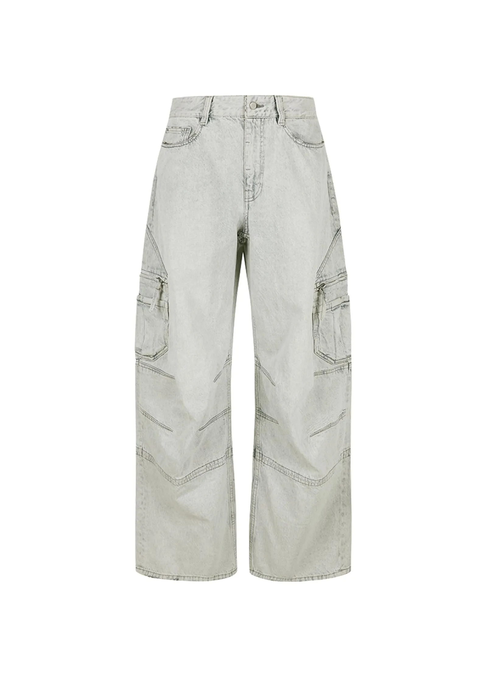 JNBY Relaxed Extra Long Cargo Jeans