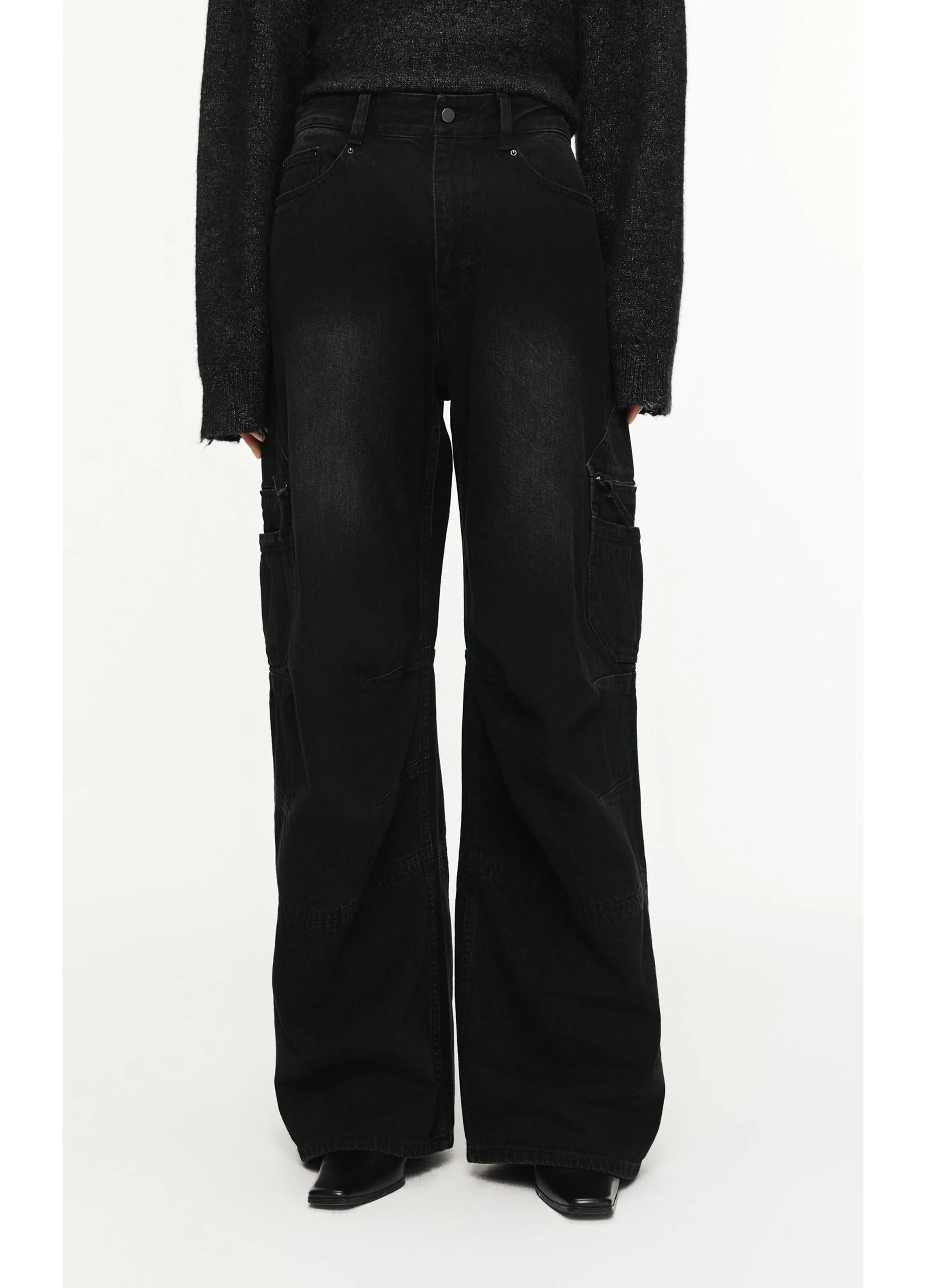 JNBY Relaxed Extra Long Cargo Jeans