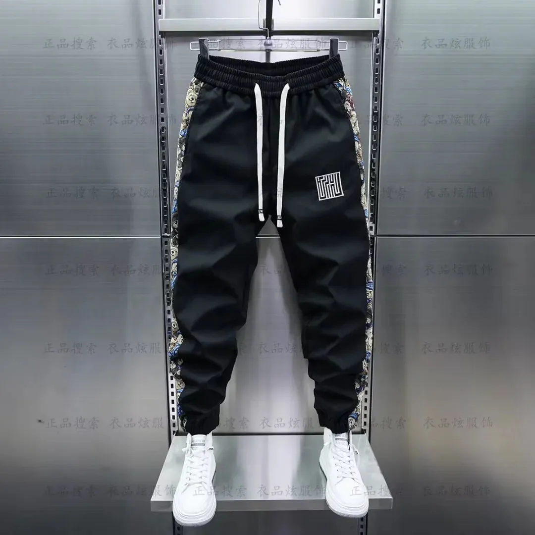 KOR Joggers Drawstring Trousers Streetwear