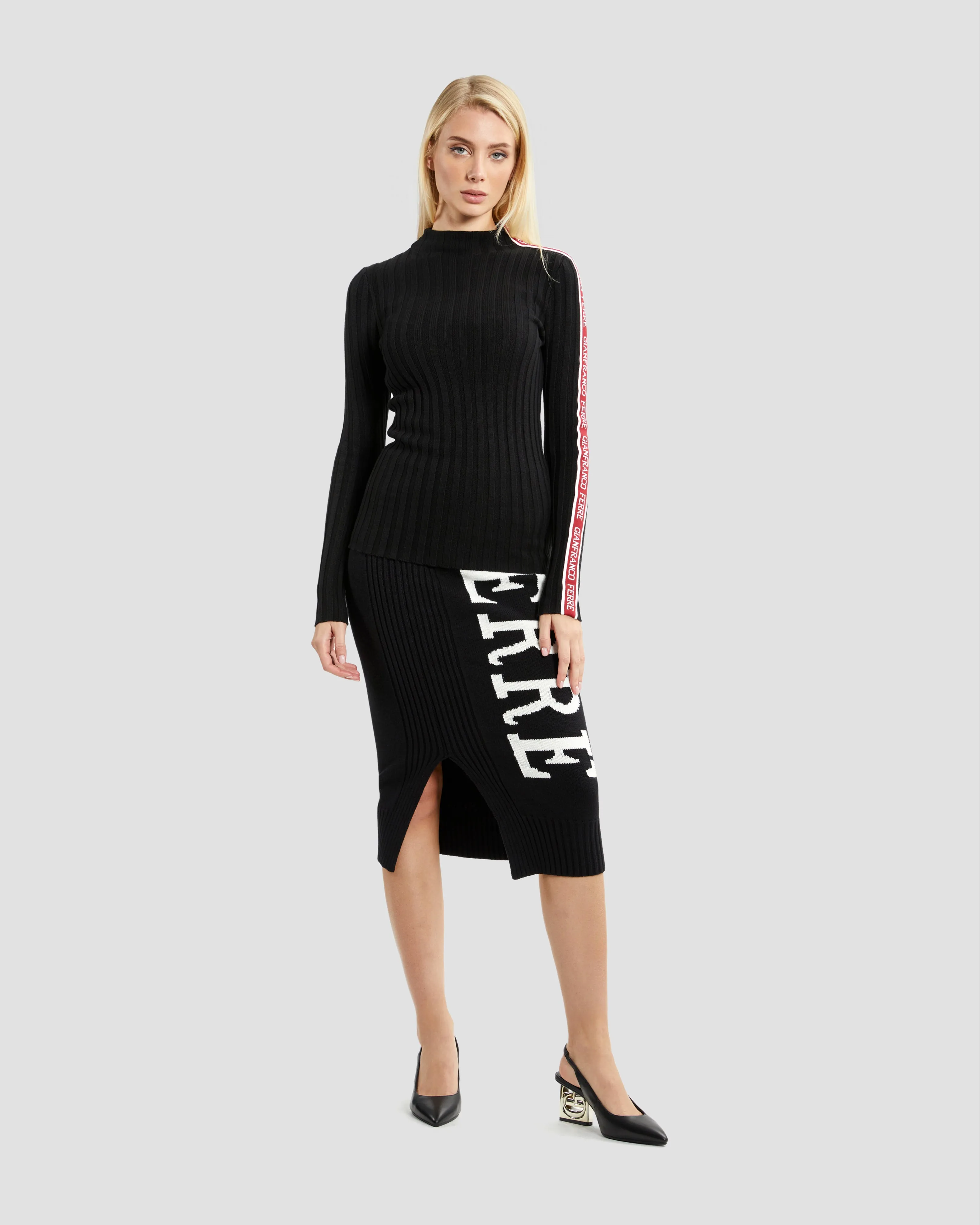 Logo Tapered Knitwear