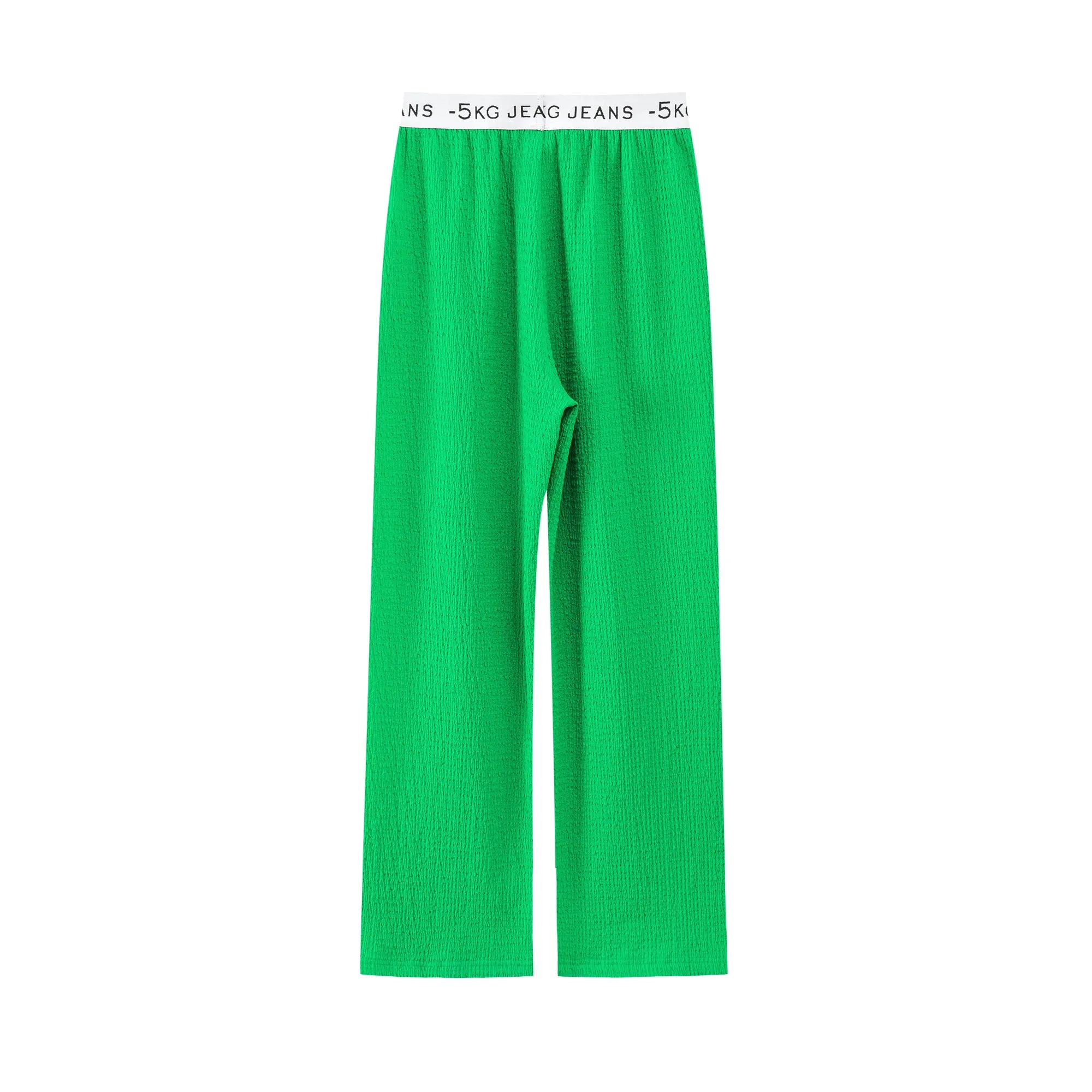 Magazine Print Jogger Pants