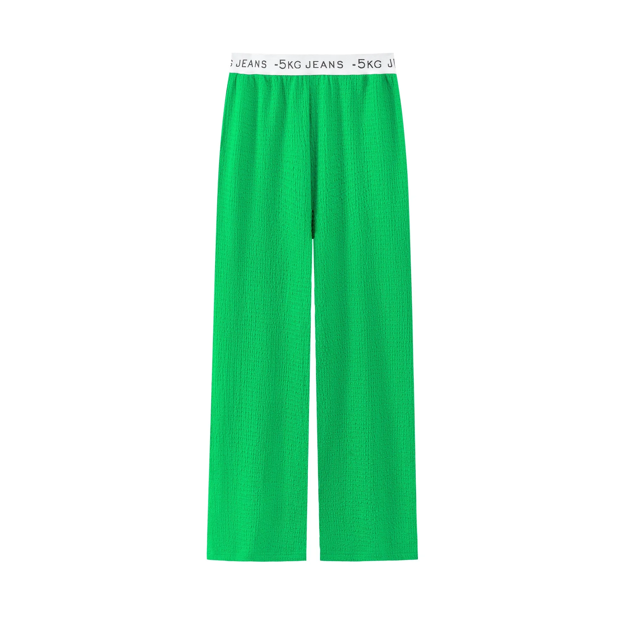 Magazine Print Jogger Pants