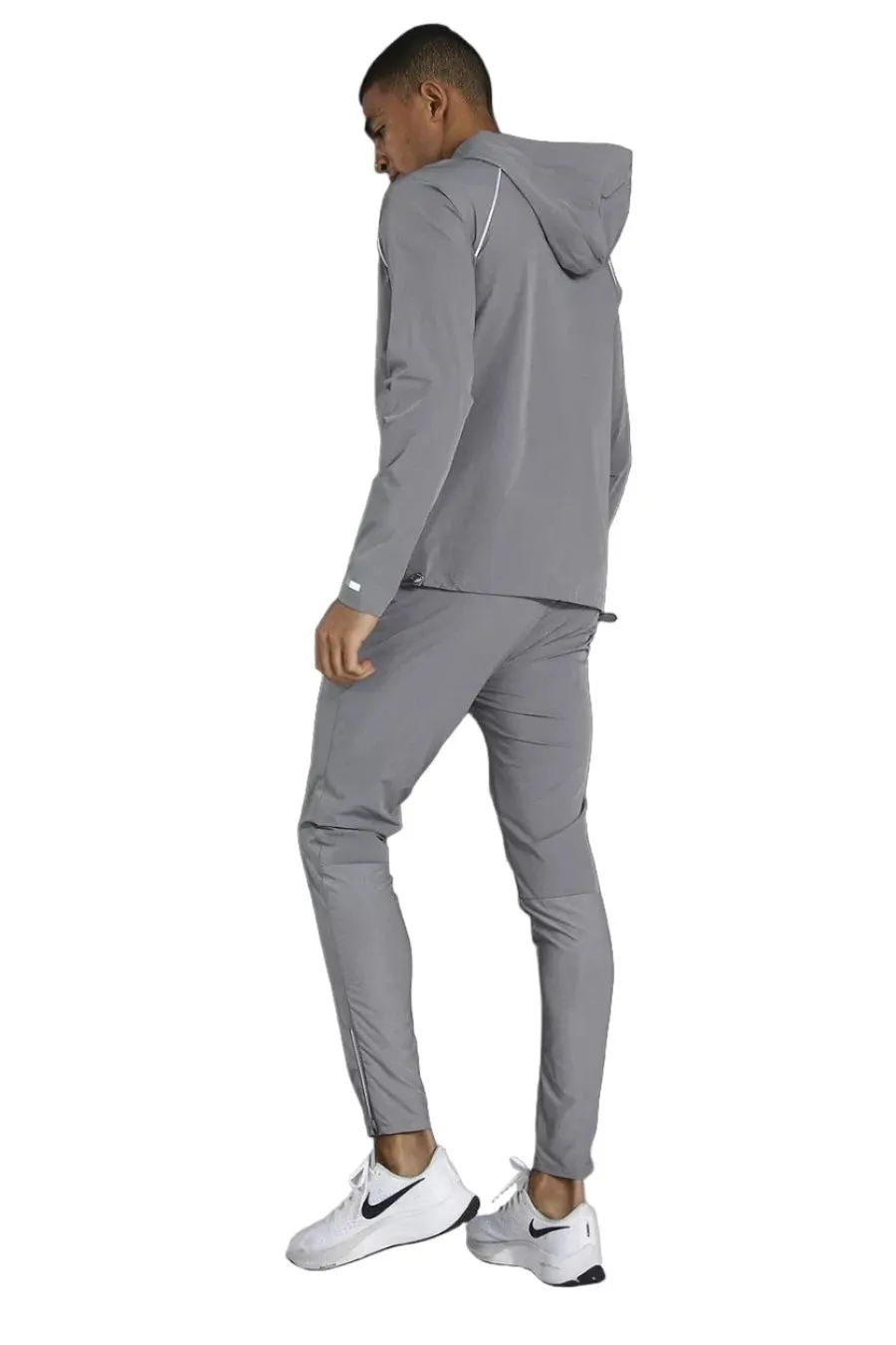 MAN ACTIVE LIGHTWEIGHT PLAIN TRACK PANT - GREY