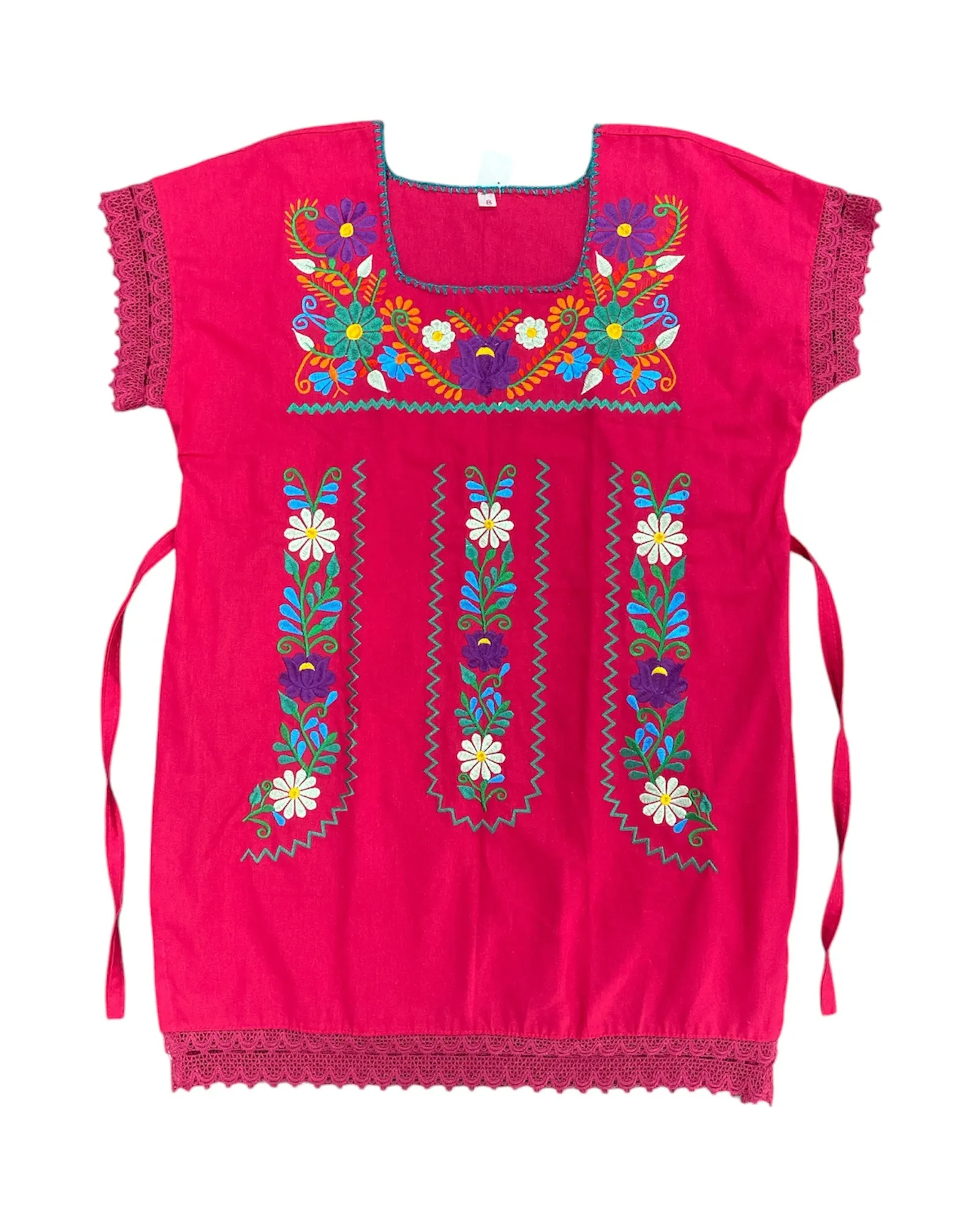 Mexican Girl Floral Dress