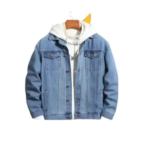 Mid Blue Denim Jacket -Unisex