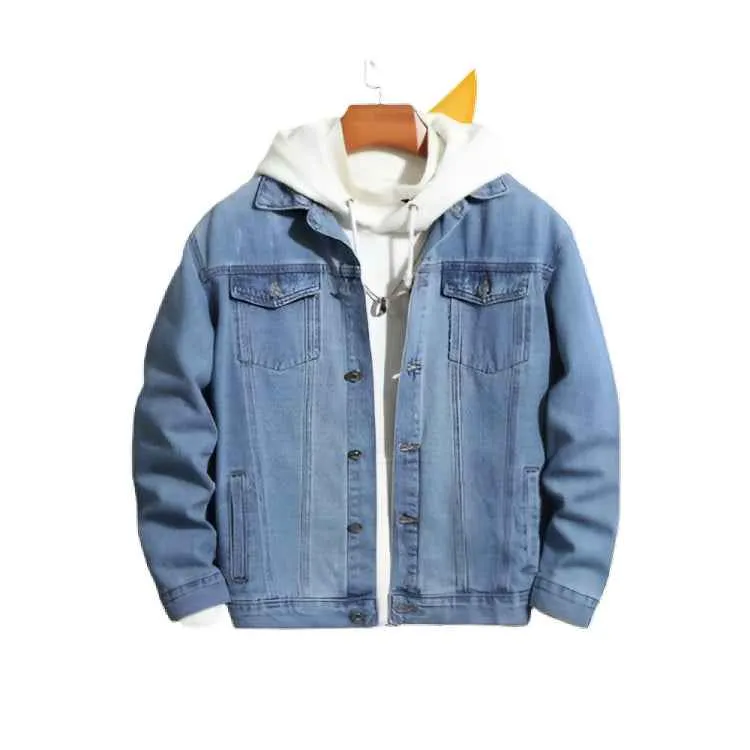 Mid Blue Denim Jacket -Unisex