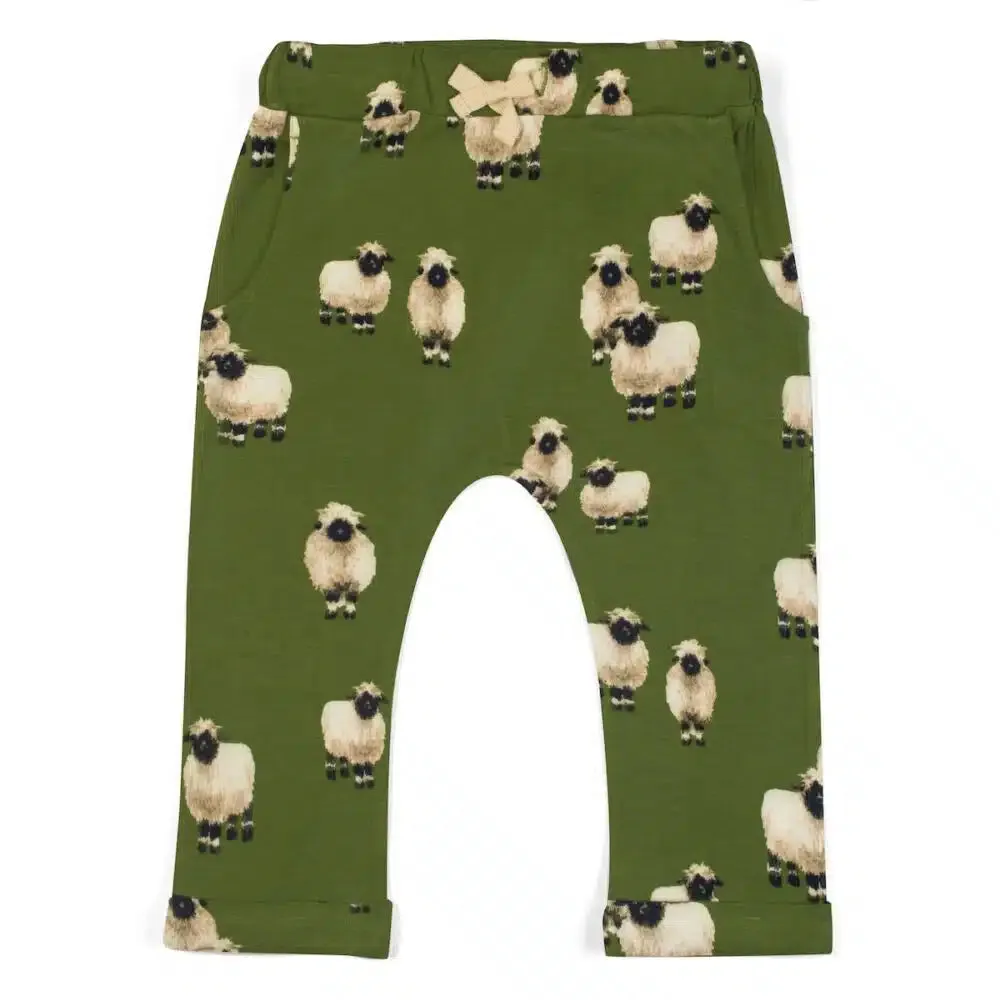 Milkbarn Valais Sheep Bamboo Baby Jogger Pants