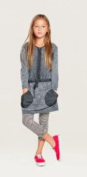 Munster kids Soft Black Stripe Leggings