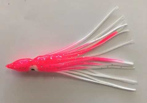 Octopus Squid Skirts 4 Inch - 6 Pack