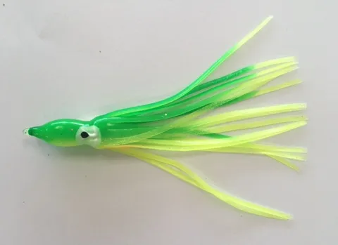 Octopus Squid Skirts 4 Inch - 6 Pack