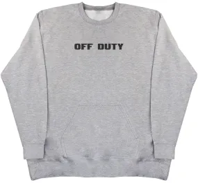 Off Duty - Huge Oversized Hoodless Hoodie
