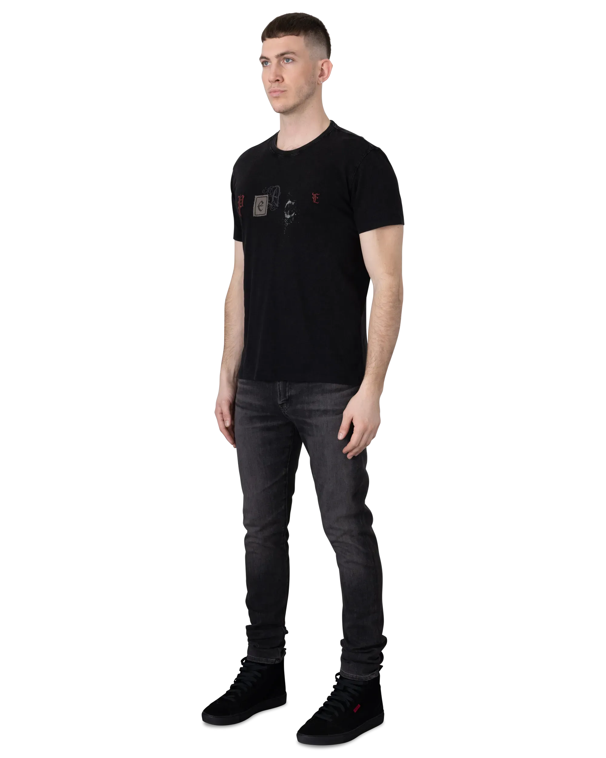 Peace Embellished T-shirt