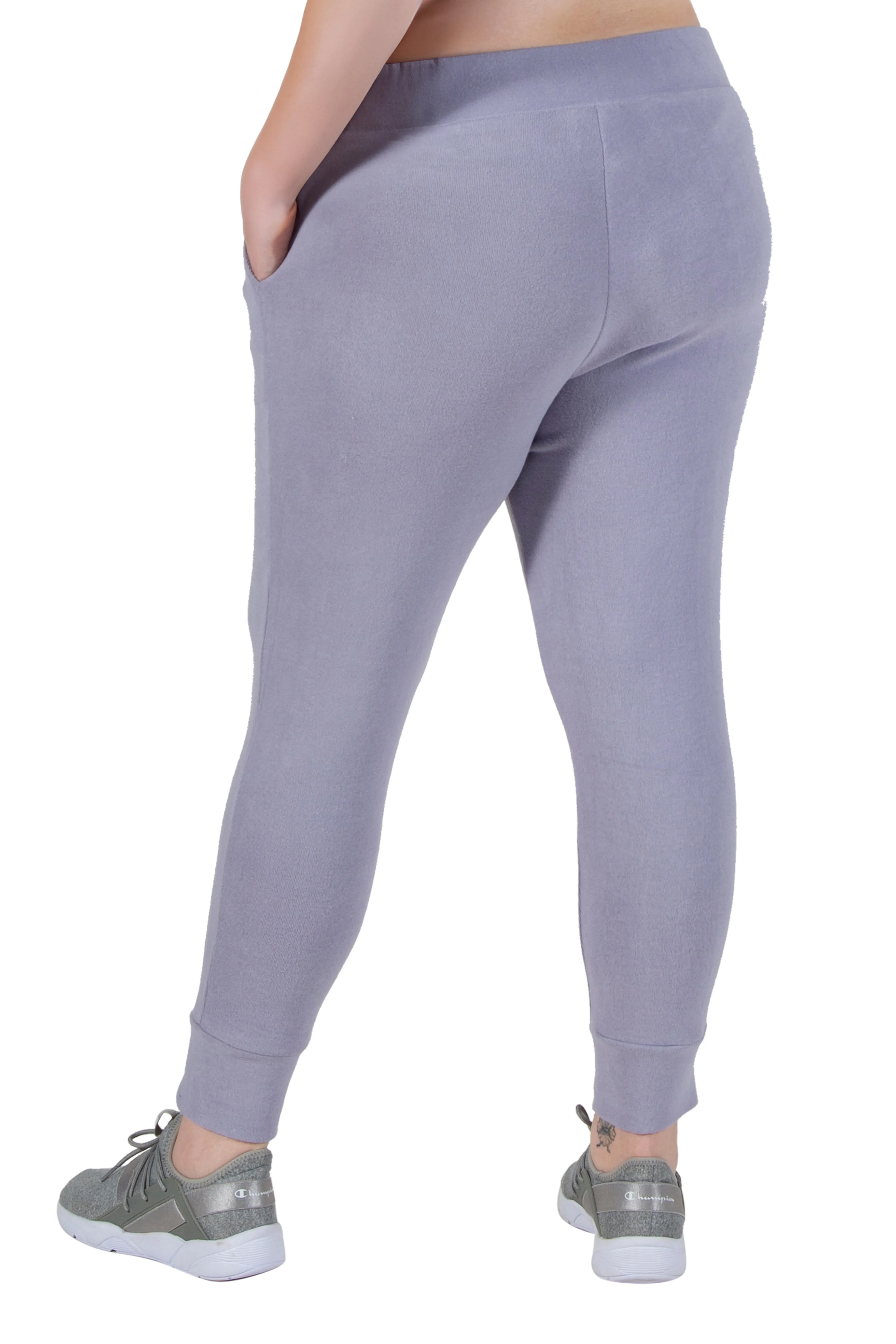 Plus Size Comfort Luxe Collection Cozy Knit Jogger Pants
