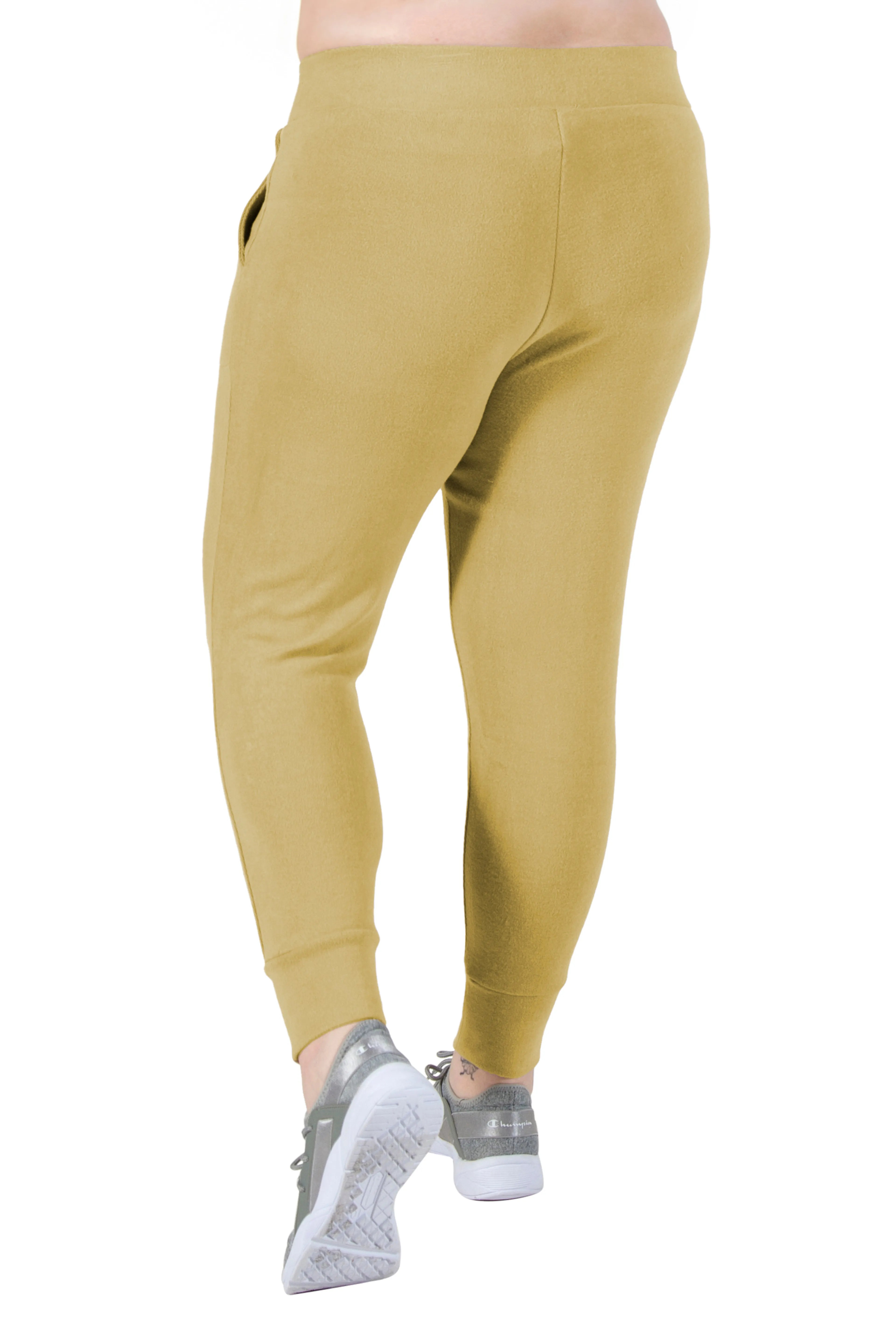 Plus Size Comfort Luxe Collection Cozy Knit Jogger Pants