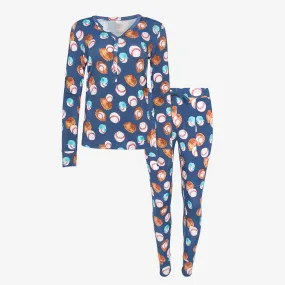Posh Peanut Homer Women's Long Sleeve Loungewear