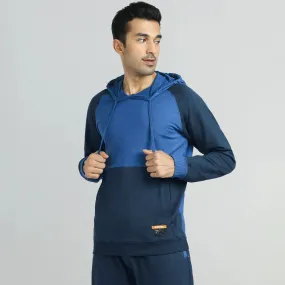 Quest French Terry Cotton Hoodies Atlas Blue