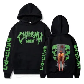 "RIPPING" - Chainsaw Man Denji Anime Oversized Hoodies